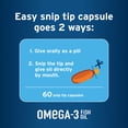 thumbnail image 6 of Pet Protect Cat & Small Dog Omega-3 Supplement, Free Form Blend, 60 Snip-Tip Capsules, 6 of 9