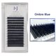 thumbnail image 1 of Jomay Ombre Pestañas de colores Extensión individual Faux Mink Lashes Clásico Rojo Verde Marrón Azul Púrpura Pestañas Suministros profesionales hola suerte  unisex, 1 of 2