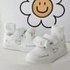 thumbnail image 4 of Zapatos de cuero rosa canela perro niñas lindos zapatos blancos para niños 2025 zapatillas nuevas de otoño zapatillas, 4 of 5