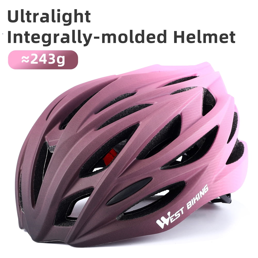 Cycle Equipment Gradient Color Breathable Cycle Helmet Integrated Safety Cap for Bike Cycling