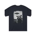 thumbnail image 2 of Men's Casual Cotton T-Shirt - Short Sleeve, Round Neck with Unique Raccoon & UFO Design - Perfect for Summer Outings & Sports, Casual Sporty Tee, Summer Gifts, 2 of 8