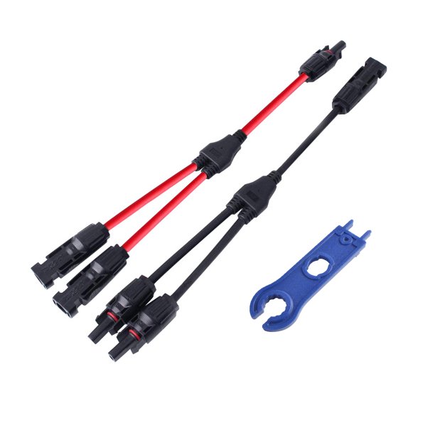 Solar Photovoltaic Connector Solar Panel Cable Male And Female