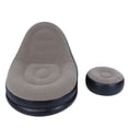 thumbnail image 1 of Modern Foldable Inflatable Recliner Chair with Footrest for Living Room Balcony Garden, 1 of 4