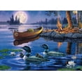 thumbnail image 3 of Buffalo Games - Darrell Bush - Loons by Moonlight - 1000 Piece Jigsaw Puzzle, 3 of 5