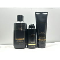 Bath & Body Works Noir Men's Collection 3 Piece Gift Set (3-in-1 Hair, Face, and Body Wash 10 fl. oz., Body Spray 3.7 oz., and Ultimate Hydration Body Cream 8 oz.)