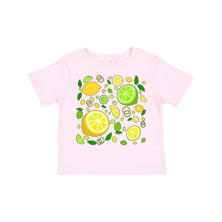 

Inktastic Lots of Lemons and Limes- Citrus Fun Gift Toddler Boy or Toddler Girl T-Shirt