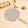 thumbnail image 6 of Oils Splash Screen Cooking Anti Splatter Split Guard Stainless Steel Splashproof Oil Net Cover for Splatter Guard for Kitchen (33cm Portable), 6 of 7