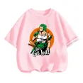 thumbnail image 3 of Camiseta de una pieza de Anime para adolescentes, camisetas de manga corta de verano, ropa para niños, camisetas de Luffy para niñas, camisetas de Sonic, 3 of 5