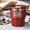 New--Red, variant on Popular Picks,304 Stainless Steel Mug Double-layer Heat Coffee Cup With Lid Water Cup For Students Large Capacity