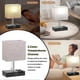 thumbnail image 2 of 2026 Table Lamps for Bedroom | Bedside Lamps with USB Charging Port | Dimmable Lamp for Bedroom | Bedside Light with 2 USB Ports and Phone Stands LED, 2 of 5
