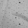 thumbnail image 1 of oneOone Polyester Spandex Black Fabric Stripes Dress Material Fabric Print Fabric By The Yard 56 Inch Wide, 1 of 4