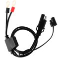 thumbnail image 1 of Motorcycle Battery Charger Cord SAE to Ring Terminal Harness Accessory Cable Extension Cable 2ft for Motorcycles Cars Motorbike, 1 of 9