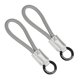 thumbnail image 1 of Cadena de Llave de Cuero Hecha a Mano Uxcell, Colgante de Bolsa Elegante, Cordón de Cuero para Teléfono Móvil, Llavero para Automóvil, Accesorios de Llavero para Mujeres y Hombres, Gris, 1 of 6
