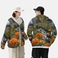 thumbnail image 4 of Lsque Mountain Cows Flower Stream UPF 50+ Lightweight Sun Protection Men's Women's Long Sleeve Shirt, Hoodie Performance -XX-Large, 4 of 9