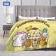 thumbnail image 3 of Sanrio-Manta de pompurin Kawaii para niños, cobertor para cama, sofá, aire acondicionado, ropa de cama, 3 of 4