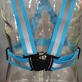 thumbnail image 4 of Equipo de Seguridad Sunnimix Correas Ajustables Chaleco Reflectante Multicolor Luz Azul Claro, 4 of 8