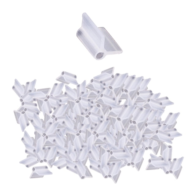 100 piezas de clips de injerto de jardín para vegetales para viverías de plántulas frutas 3 mm