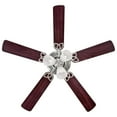 thumbnail image 4 of Westinghouse Vintage Ceiling Fan with Light Kit, 52 Inch, Brushed Nickel Finish, 4 of 9