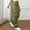 Army Green plus size cargo pants a1, variant on Cagogo Women's Plus Size Cargo Pants High Waisted Casual Loose Long Trousers with Pockets Drawstring Elastic Waist Baggy Streetwear Summer Travel Work Pants, Red 2XL