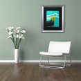 thumbnail image 3 of Trademark Fine Art "Retro Cities II" Canvas Art by Color Bakery Black Matte, Silver Frame, 3 of 4