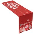 thumbnail image 4 of Nappe Décorative Thème de Noël Chemin de Table pour Fête, 4 of 7