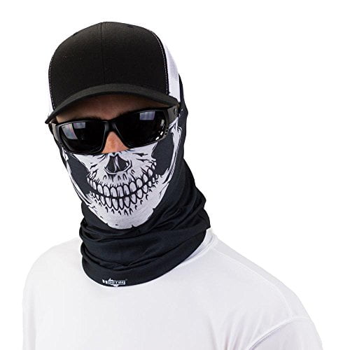 Sunland Tube Skull Face Mask Bandana Magic Scarf Headband Neck Gaiter 6 Pieces