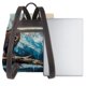thumbnail image 3 of Fotbe Iceberg Bald Eagle Mochila Bolso con Estampado para Mujer, Mochila Antirrobo de Nylon Impermeable, Bolsa Ligera de Hombro, 3 of 4