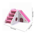 thumbnail image 2 of Hamster Play Toy Creative Non-toxic Hamster Seesaw Hamster Triangle Swing, 2 of 8