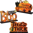 thumbnail image 1 of 3 piezas * colgante de madera de Halloween - ver comentarios Adepaton WMZY-383, 1 of 8