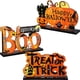 thumbnail image 1 of Decoración de mesa de feliz Halloween, centro de mesa de madera con diseño de calabaza para el día del caramelo, para fiesta de Halloween, cena, mesa de café, decoración de bandeja de niveles, decora JAMW  Sencillez, 1 of 5