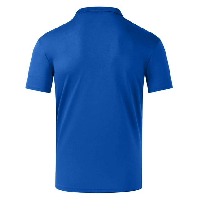 AherBiu Plus Size Tops for Women Golf Shirt Short Sleeve Quarter Button Lapel V Neck Solid Color Sports Blouse