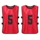 thumbnail image 5 of Chaleco 6PCS Kid's Football Pinnies Jerseys de fútbol de secado rápido Deportes juveniles Scrimmage Tomshoo Chaleco, 5 of 7