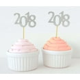 thumbnail image 1 of Darling Souvenir, Custom Year Cupcake Toppers, Birthday/ Wedding/ Graduation Party Dessert Decorations - Pack Of 20, 1 of 3