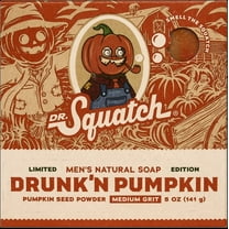 Dr. Squatch Natural Bar Soap for All Skin Types, Pumpkin, 5 oz