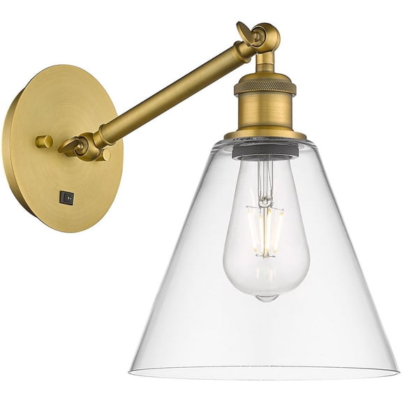 Innovations Lighting - Athens - 1 Light Wall Sconce In Industrial Style-12.38
