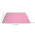 thumbnail image 2 of Soozier 4'x6'x2'' Folding Gymnastics Tumbling Mat, Exercise Mat with Carrying Handles for Yoga, MMA, Martial Arts, Stretching, Core Workouts, Pink, 2 of 9