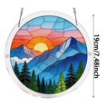 thumbnail image 3 of Outdor Acrylic Puzzles Window Hanging 7.4 Inch Acrylic Puzzles Garden For Mom Birthday Home, 3 of 6