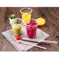 thumbnail image 6 of CATIEBYE Transparent Plastic Cups for Cold Drinks Durable and Crack-Resistant 20Pcs, 6 of 6