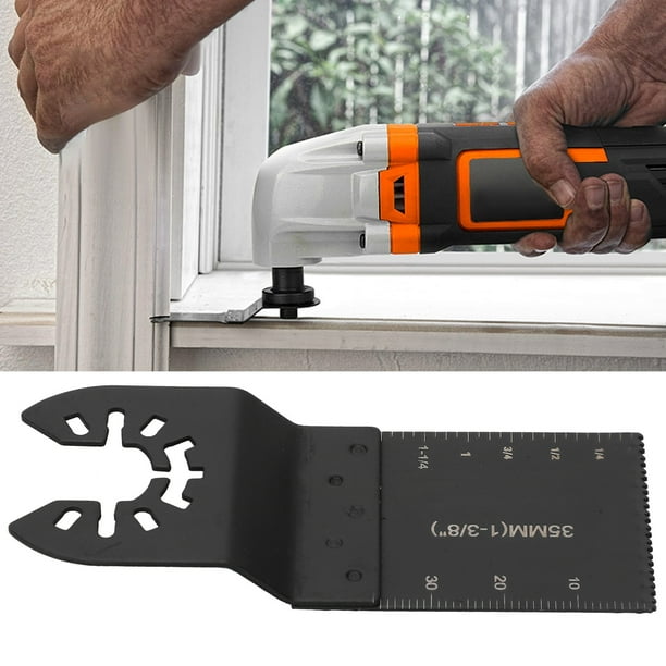 Oscillating tool clearance for metal