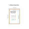 thumbnail image 2 of 2pcs Wooden Picture Frames With Argyle Pattern Backing, Artistic Home Decor Wall Hanging & Tabletop Frame, 2 of 5