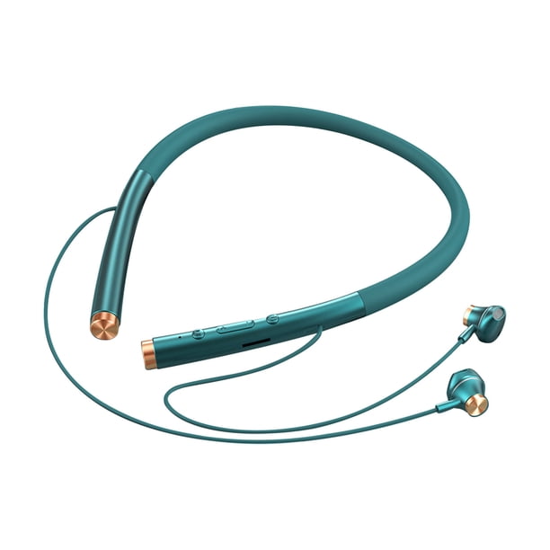 Auriculares Bluetooth Inalámbricos Montados en el Cuello Auriculares Deportivos de Espera Larga, Auriculares Magnéticos Y de Resistencia de 68H, Chip Bluetooth 5.0 para Uso de Música Y Teléfono de Baj