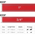 thumbnail image 4 of LAICAIW 6FT Reflective Dog Leash with Soft Padded Handle for Training,Walking Lead for Large & Medium Dog,1 Inch Wide,Red, 4 of 6
