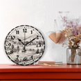 thumbnail image 2 of GZHJMY Village in Countryside Wall Clock, Silent Non Ticking 10 Inch Battery Operated Wall Clocks, Easy to Read Clock for Home Kitchen Living Room Bathroom Office Decor, 2 of 6