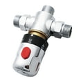 2024 Thermostatic Mixing Valve 4/5in Stainless Steel for Shower Solar