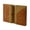 Brown, variant on PU Leather Notebook Cover, Detachable Journal Planner Sleeve with Elastic Bands & Card Slots, Adjustable Book Protector Case for Travel Office