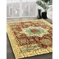 thumbnail image 2 of Ahgly Company Indoor Rectangle Abstract Red Abstract Area Rugs, 8' x 12', 2 of 6