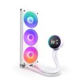 thumbnail image 2 of NZXT Kraken Elite RGB 360mm All-in-One Liquid CPU Cooler with LCD Display, White, 2 of 6
