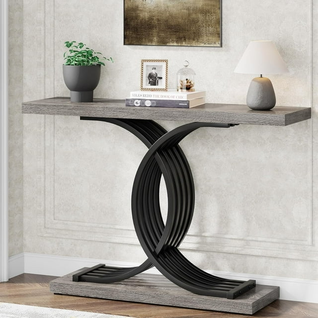 Modern Farmhouse 39-inch Console Tables for Entryway, Accent Table for Entrance