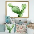 thumbnail image 3 of Designart 'Close Up Green Southwestern Cactus' Tropical Framed Art Print, 3 of 4