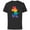 Black, variant on Disney Minnie Mouse Pride Classic Pose Rainbow Icon Fill - Short Sleeve Cotton T-Shirt for Adults - Customized-Black